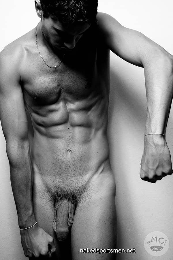 Naked White Big Dicks - Big dick male model