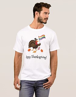 gay thanksgiving tshirt